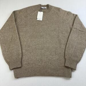 MNG Mango Wool Sweater Size Small Brown New With Tags